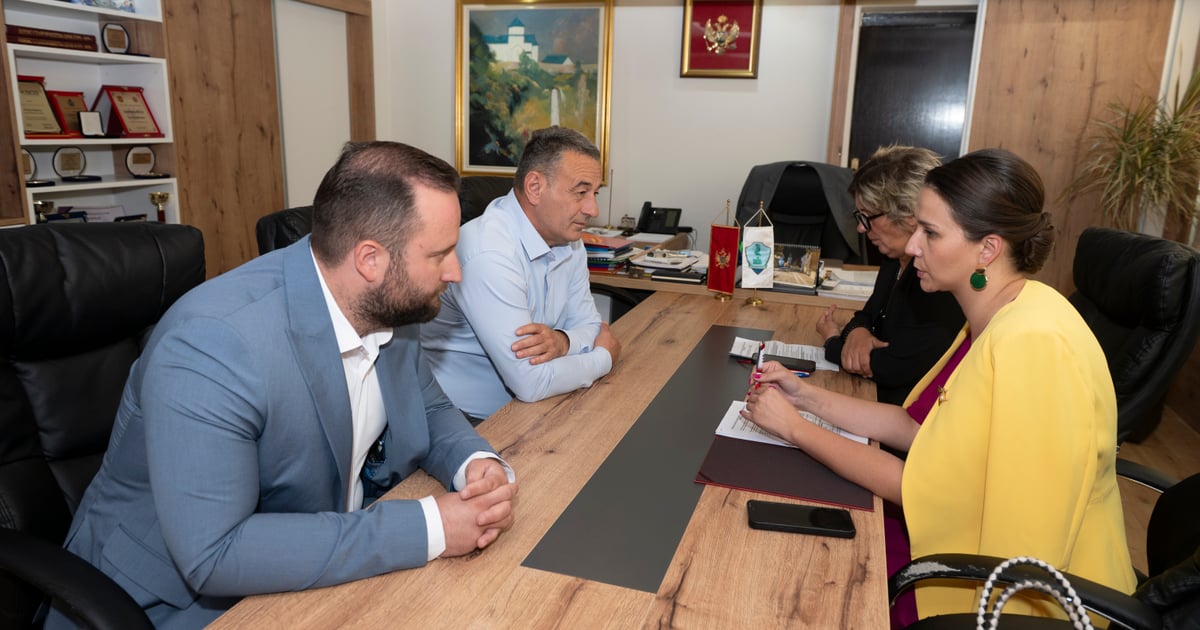 Fotografija uz vijest: Adžović obišla radove u Kolašinu i najavila nove infrastrukturne projekte
