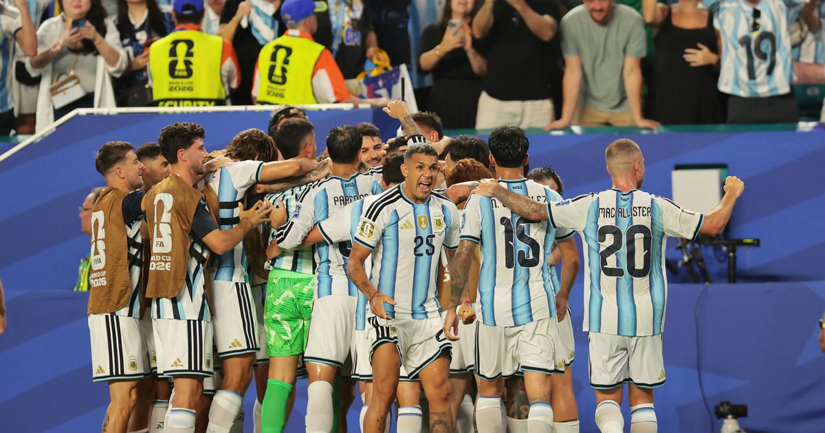 Fotografija uz vijest: Argentina se provukla i tek u produžecima savladala Zelenortska ostrva