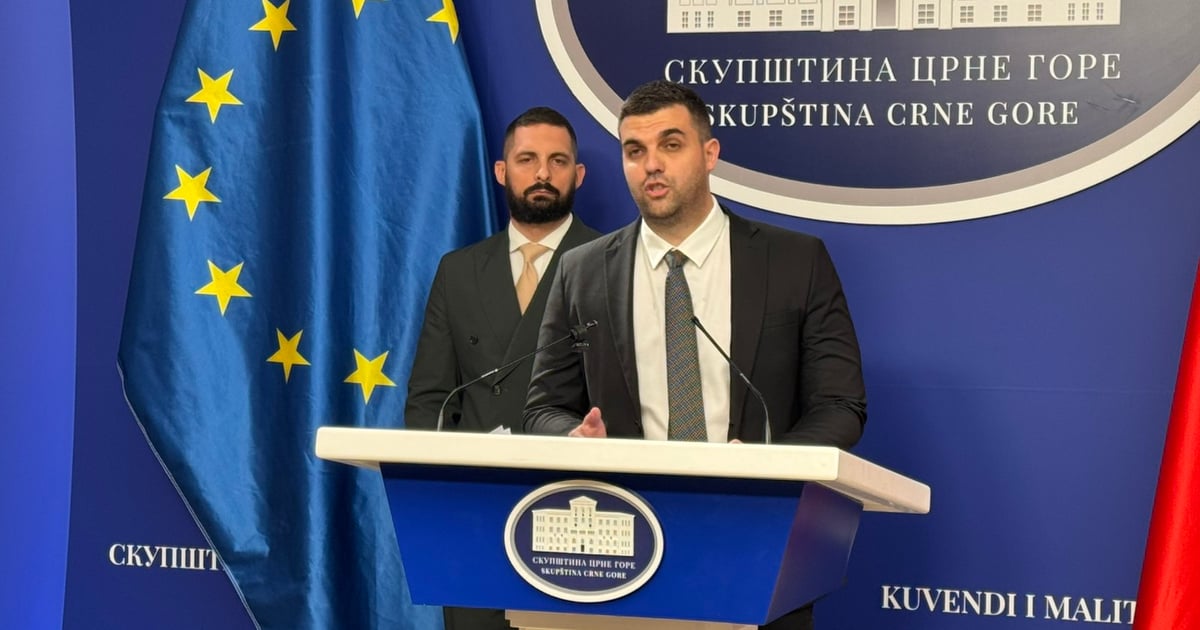 Fotografija uz vijest: Božović i Leković: Nedopustivo odugovlačenje izbora rukovodstva Anketnog odbora