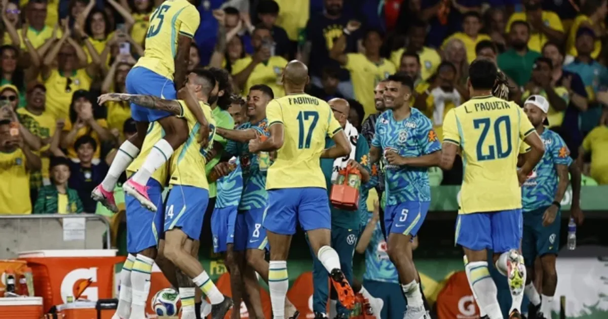 Fotografija uz vijest: Brazil ubjedljivo savladao Panamu sa 6:2 u prijateljskom meču