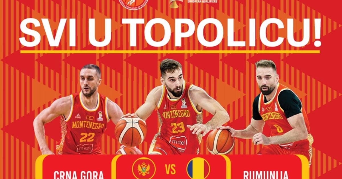 Fotografija uz vijest: Crna Gora dočekuje Rumuniju u Baru i oprašta se od Nikole Vučevića