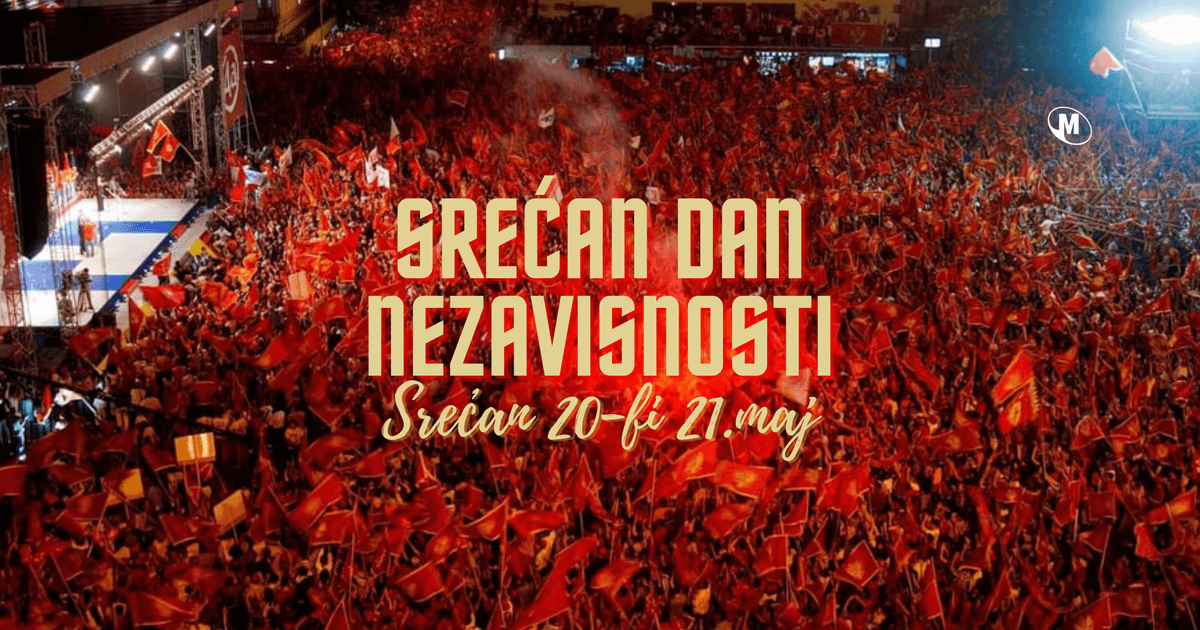 Fotografija uz vijest: Crna Gora obilježava 20 godina obnove nezavisnosti