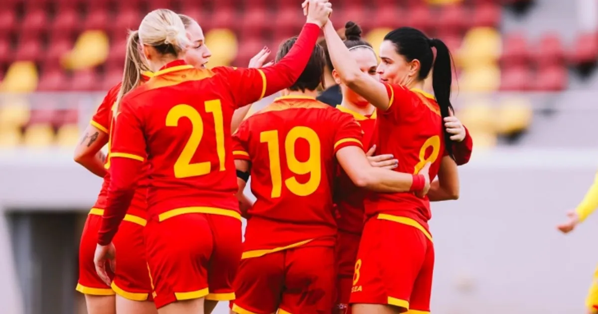 Fotografija uz vijest: Crnogorske fudbalerke odigrale 1:1 sa Velsom u Ligi nacija