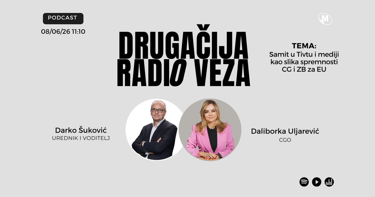 Fotografija uz vijest: Daliborka Uljarević o Samitu EU-Zapadni Balkan i medijskoj sceni u Crnoj Gori
