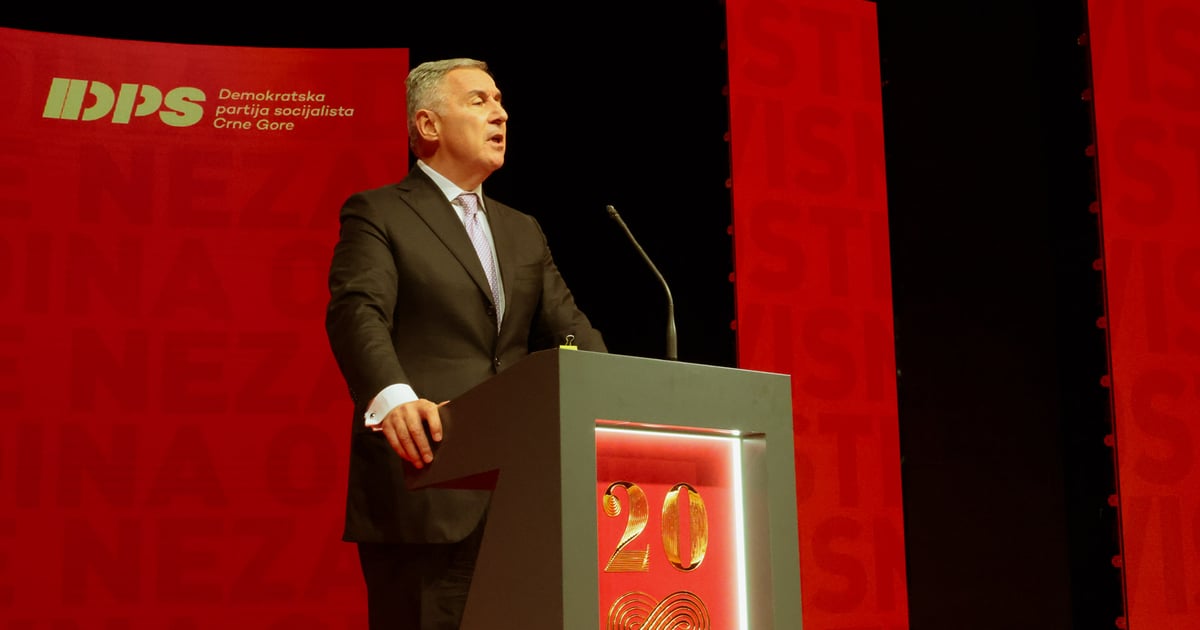 Fotografija uz vijest: Đukanović: Težnja za nezavisnošću nije počivala na nacionalističkoj ideji, suverenistički pokret nije bio pokret jedne nacije,...