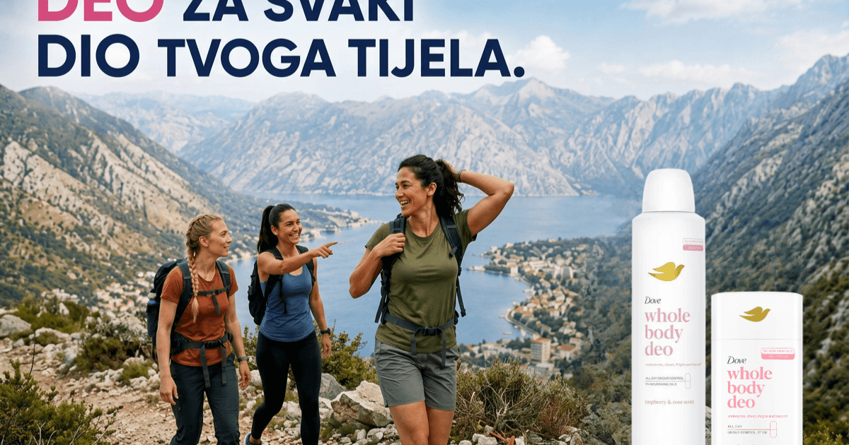 Fotografija uz vijest: Dove Whole Body Deo: Dezodorans za cijelo tijelo koji je osvojio internet