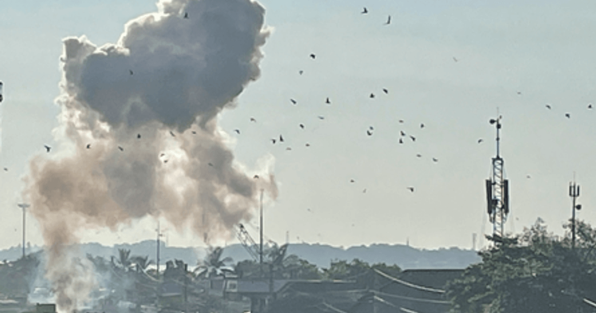 Fotografija uz vijest: Eksplozija u Mjanmaru: Najmanje 55 poginulih u selu pod kontrolom pobunjenika