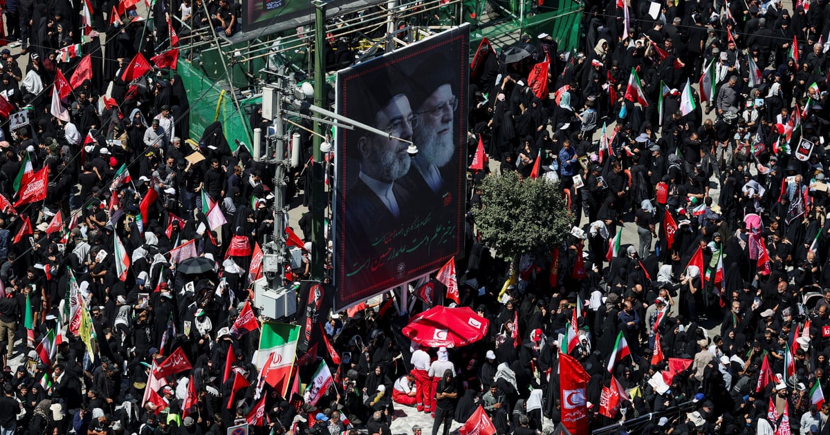 Fotografija uz vijest: Iran tvrdi da je gađao američke vojne ciljeve u Zalivu, priprema se sahrana vrhovnog vođe