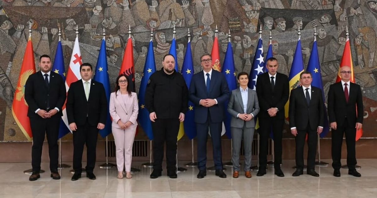 Fotografija uz vijest: Mandić poslao sekretara Skupštine na Vučićevu Konferenciju predsjednika parlamenata država kandidata za EU