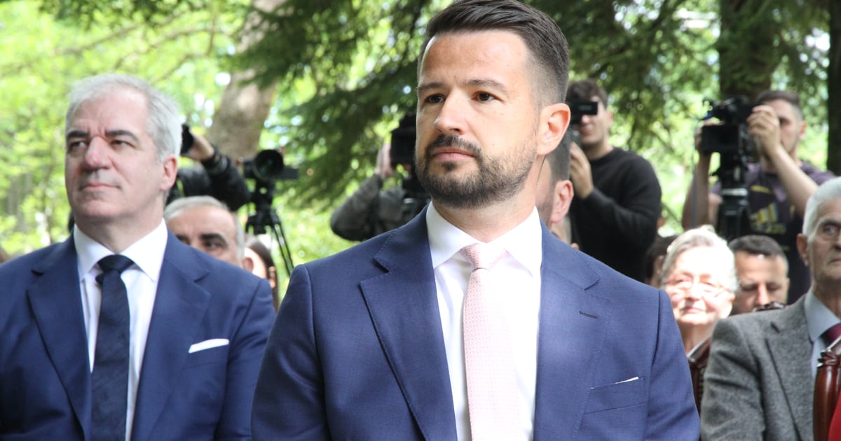 Fotografija uz vijest: Milatović razgovarao s Peterom Mađarom o jačanju partnerskih odnosa