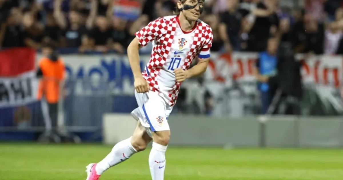 Fotografija uz vijest: Modrić protiv Paname ulazi u istoriju sa 200 nastupa za Hrvatsku