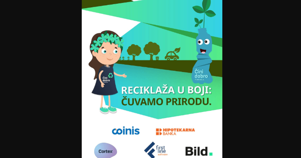 Fotografija uz vijest: Novi ciklus radionica „Reciklaža u boji: Čuvamo prirodu“ u predškolskim ustanovama