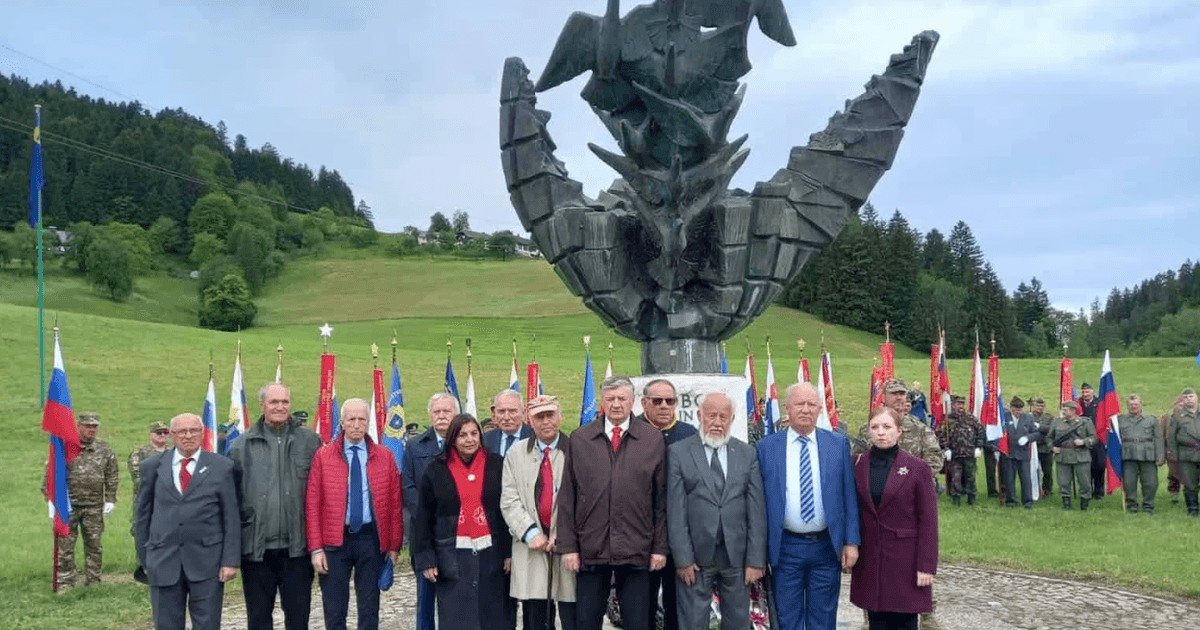 Fotografija uz vijest: Obilježena 81. godišnjica posljednje velike bitke u Drugom svjetskom ratu kod Poljana