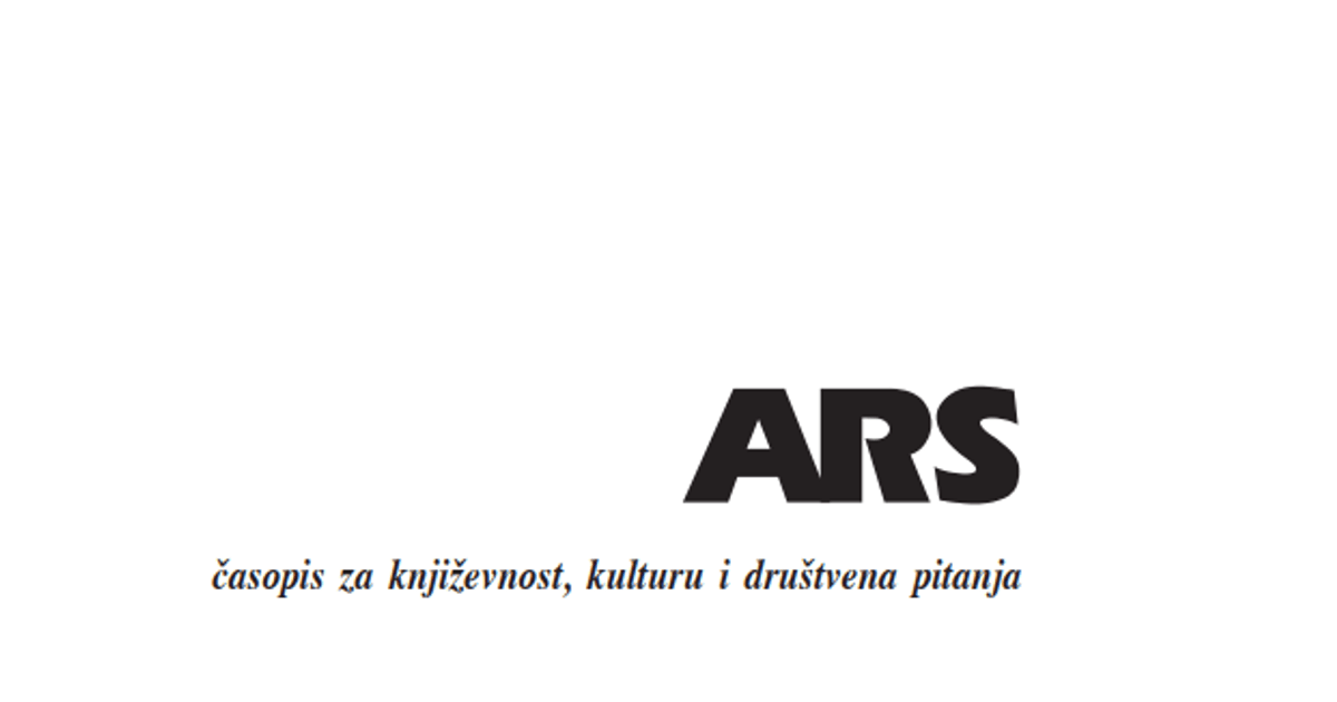 Fotografija uz vijest: Objavljen novi broj časopisa Ars: Miljenko Jergović uredio antologiju „Ajfelovog mosta“