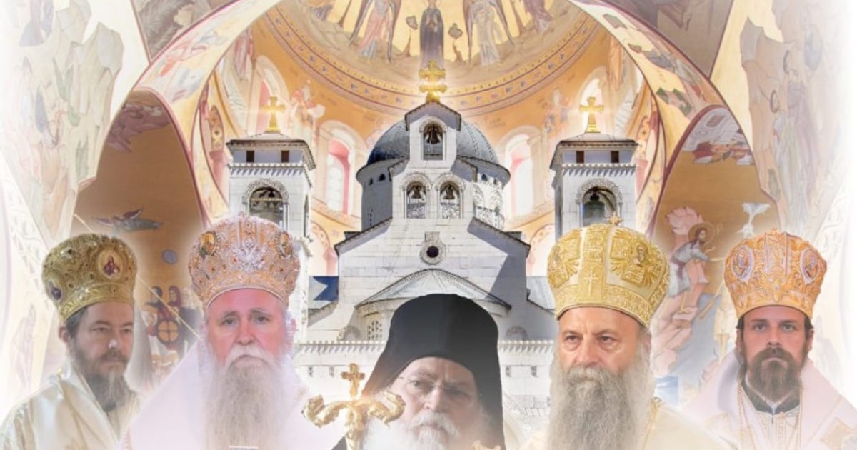 Fotografija uz vijest: Patrijarh Porfirije sjutra dolazi u Podgoricu na duhovno saborovanje