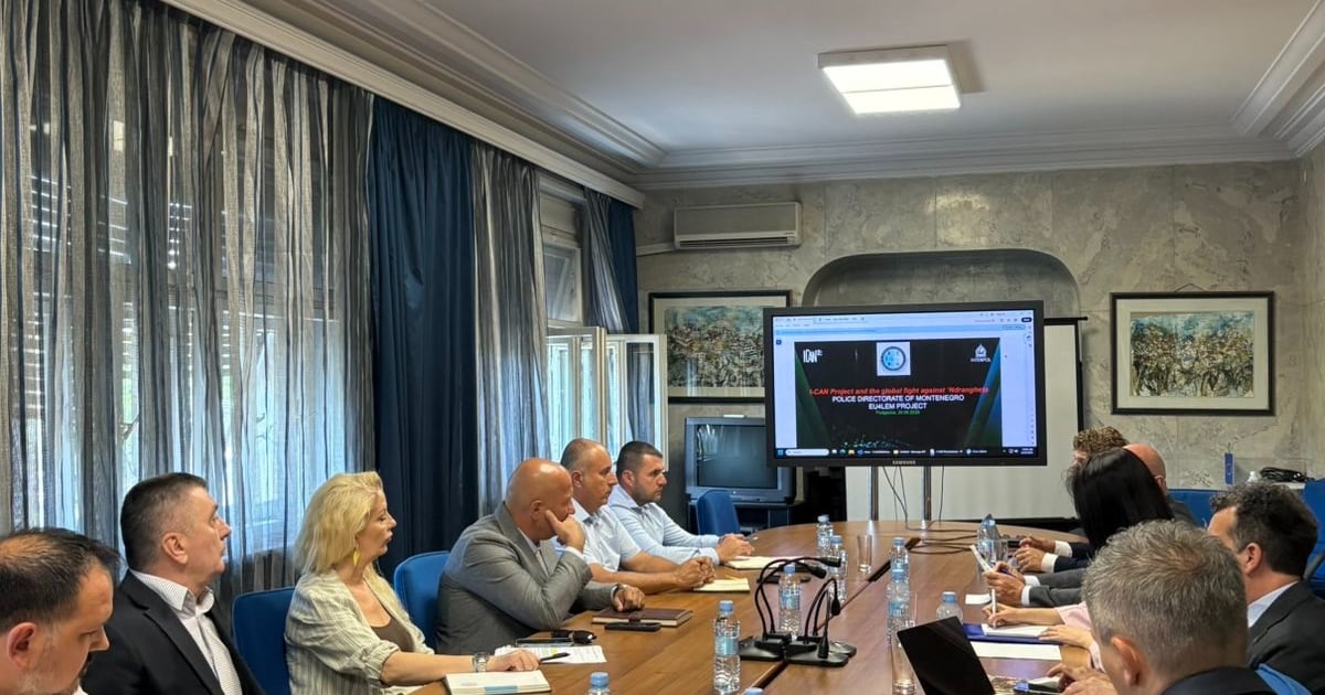 Fotografija uz vijest: Policijski službenici učestvovali na sastanku o INTERPOL-ovom projektu I-CAN
