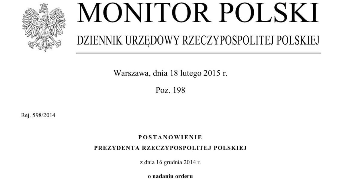 Fotografija uz vijest: Porošenko se odrekao najvišeg poljskog odlikovanja nakon Zelenskog