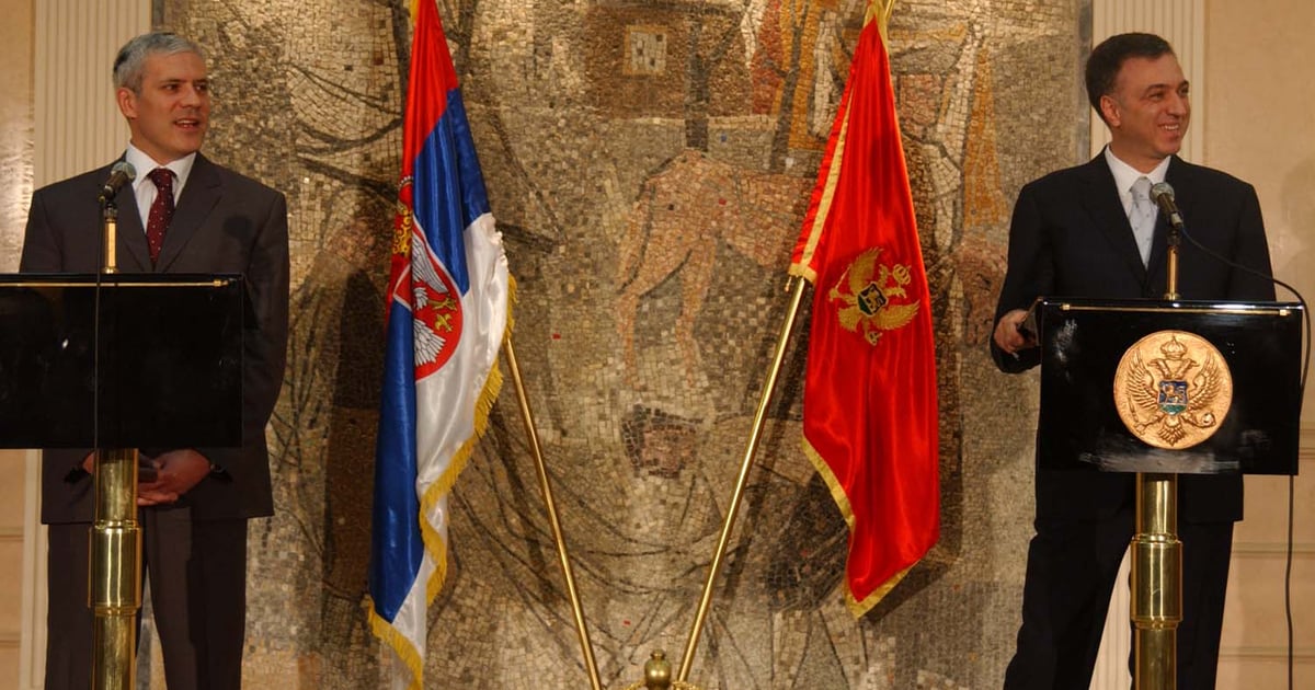 Fotografija uz vijest: Predsjednik Srbije Boris Tadić u Crnoj Gori: Prihvatićemo rezultate referenduma nakon proglašenja RRK