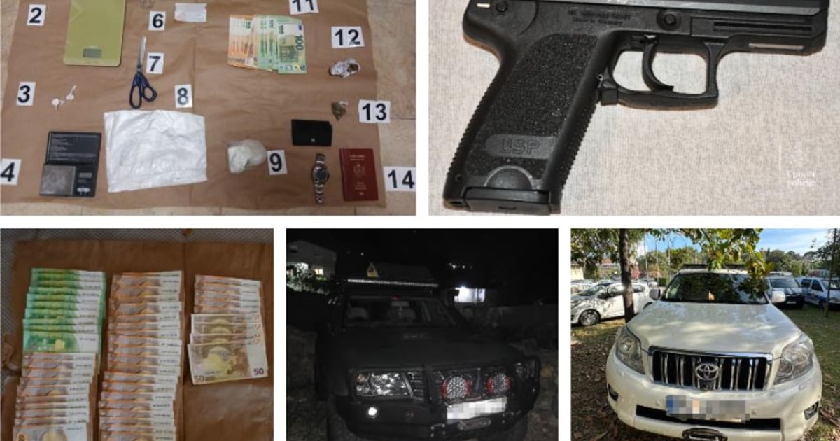 Fotografija uz vijest: Pretreseno preko 30 lokacija u potrazi za Radojem Zvićerom: Oduzeta droga, oružje, vozila i novac