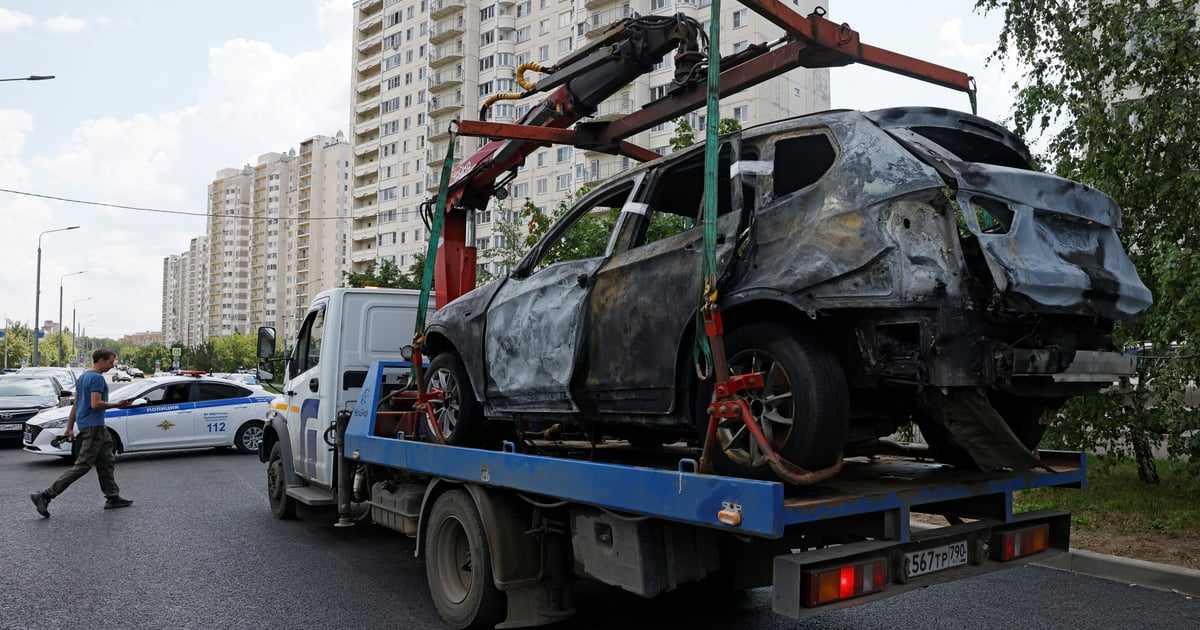 Fotografija uz vijest: Rusija istražuje dvije automobilske bombe u Moskvi, uhapšeni tinejdžeri