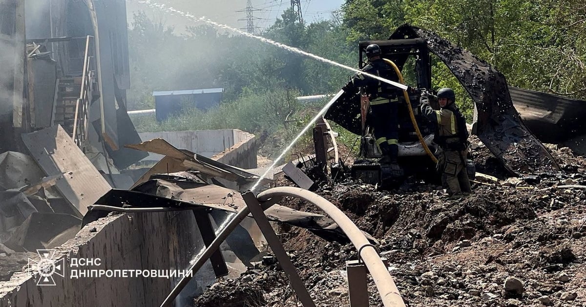 Fotografija uz vijest: Ruski raketni napad u Krivom Rigu usmrtio troje ljudi