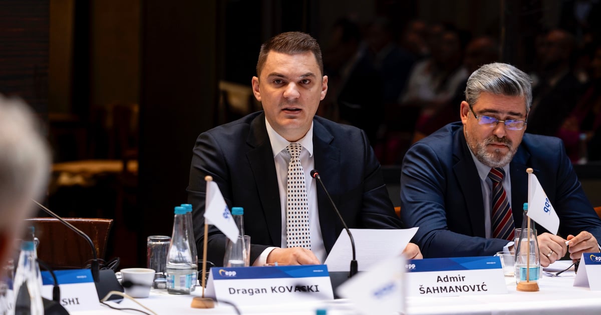 Fotografija uz vijest: Šahmanović na skupu EPP-a: Energetska saradnja može biti ključni pokretač evropske integracije Zapadnog Balkana
