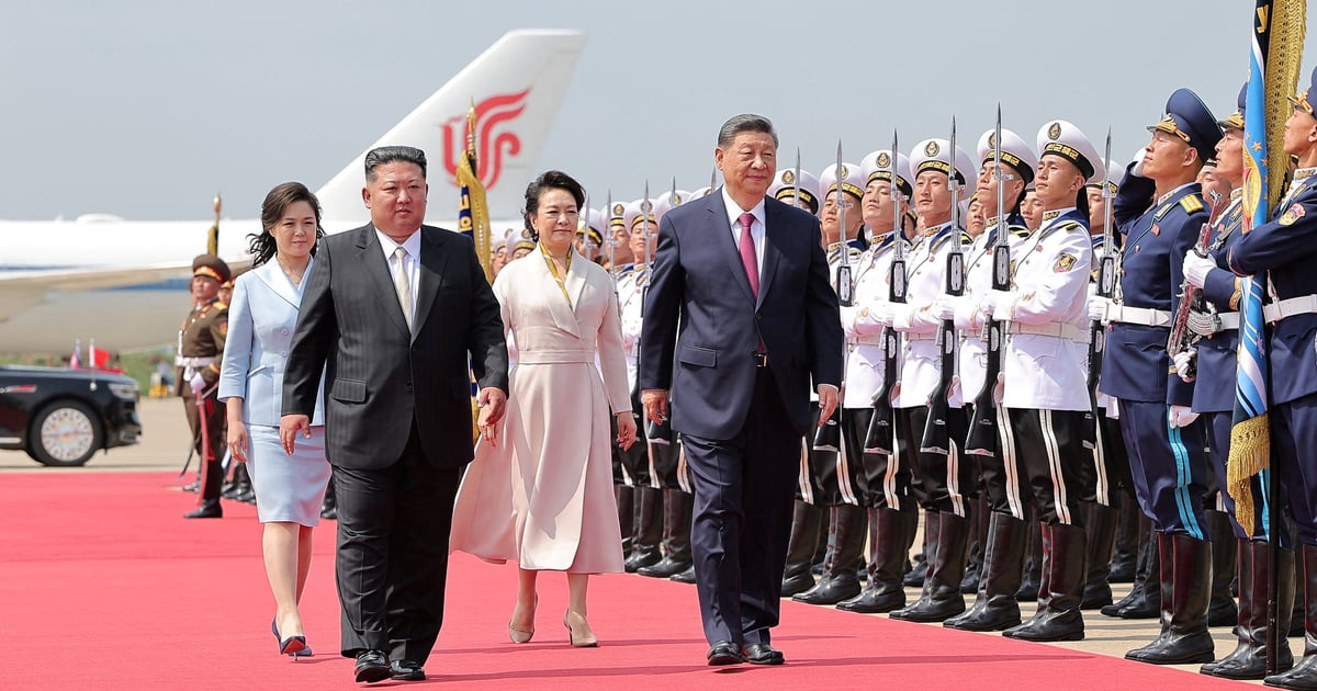 Fotografija uz vijest: Sjeverna Koreja i Kina ističu diplomatske uspjehe nakon posjete Si Đinpinga