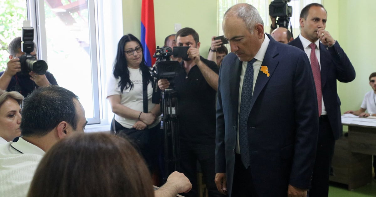Fotografija uz vijest: U Jermeniji danas parlamentarni izbori pod budnim okom Rusije