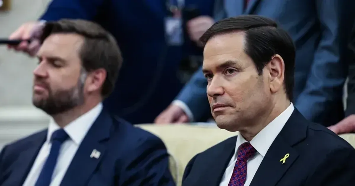 Fotografija uz vijest: Vens i Rubio pokazuju različite stavove o Iranu i Izraelu unutar američke administracije