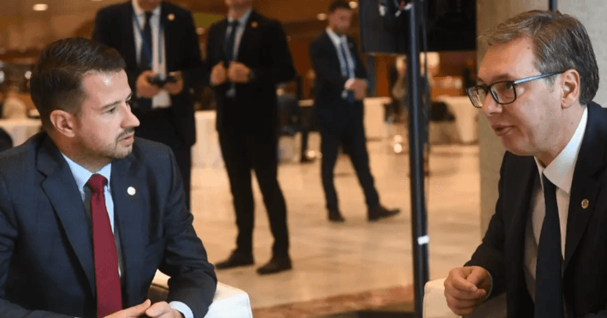 Fotografija uz vijest: Vučić: Sa Milatovićem sam nekada razgovarao jednom mjesečno, sada nemamo komunikaciju