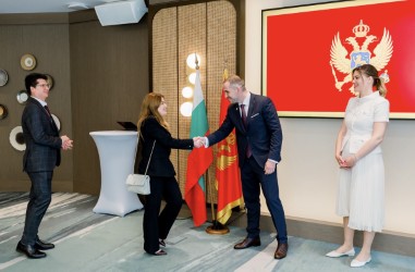 Fotografija uz vijest: Ambasada Crne Gore u Sofiji organizovala prijem povodom Dana nezavisnosti