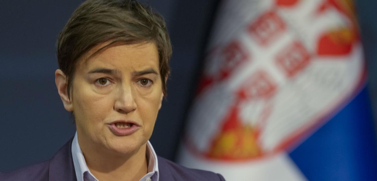 Fotografija uz vijest: Brnabić: Laž o upotrebi zvučnog topa planirana s ciljem ubistva Vučića i izazivanja građanskog rata