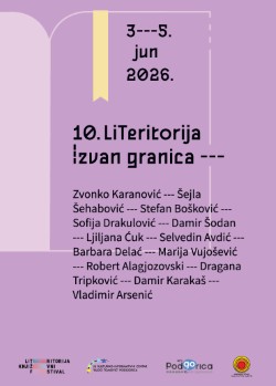 Fotografija uz vijest: Deseta LiTeritorija od 3. do 5. juna u Podgorici