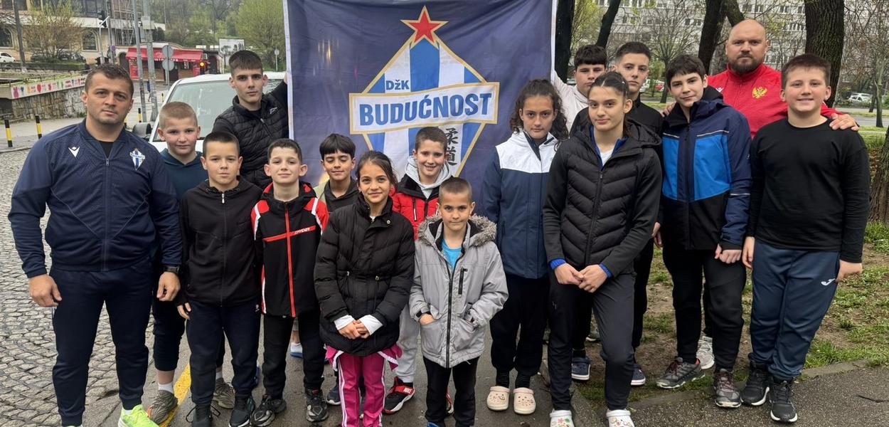 Fotografija uz vijest: Džudisti Budućnosti osvojili srebro i bronzu na turniru u Mariboru