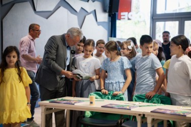 Fotografija uz vijest: Evropska kuća proslavila četvrti rođendan uz urbani mural i eko-kutak