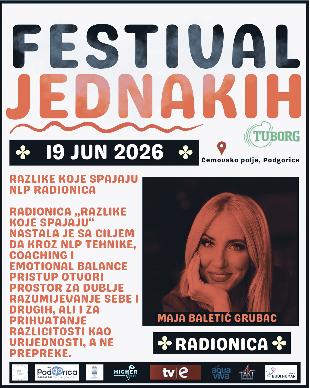 Fotografija uz vijest: Festival Jednakih na Ćemovskom polju: Dva dana radionica, umjetnosti i muzike