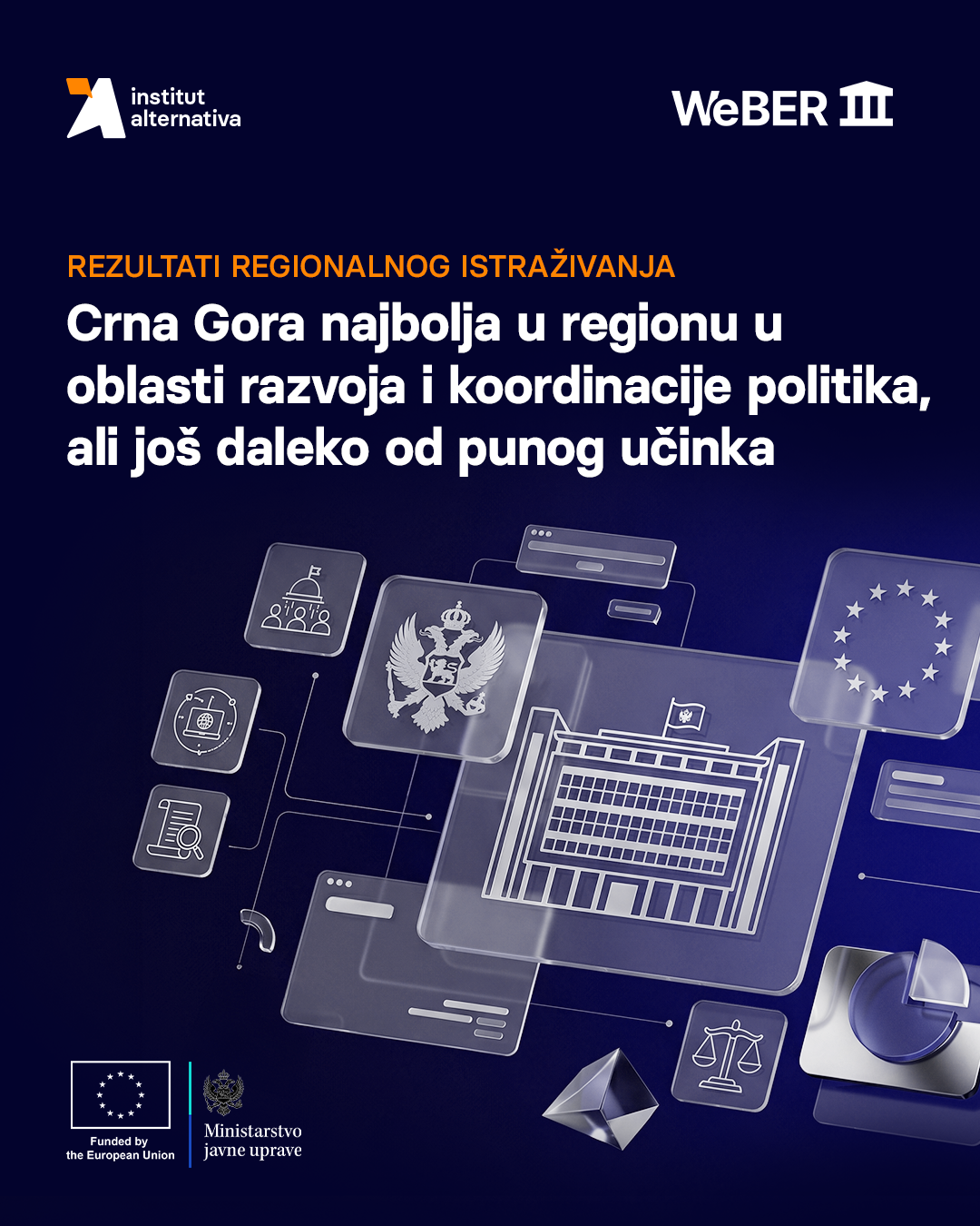 Fotografija uz vijest: Institut Alternativa: Crna Gora prva u regionu u razvoju i koordinaciji politika, ali daleko od dobrog rezultata