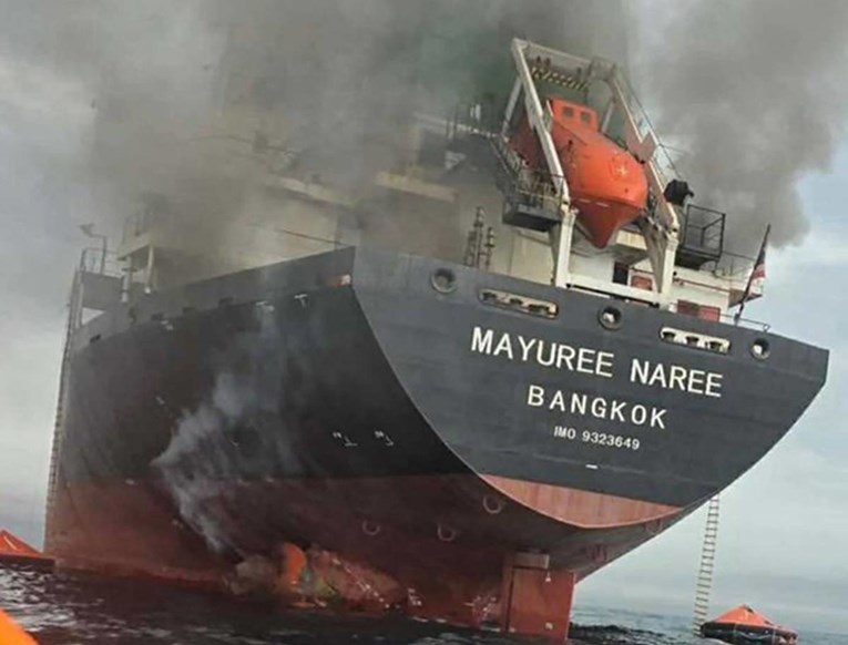 Fotografija uz vijest: Iranska raketa pogodila katarski LNG tanker sa šest hrvatskih pomoraca