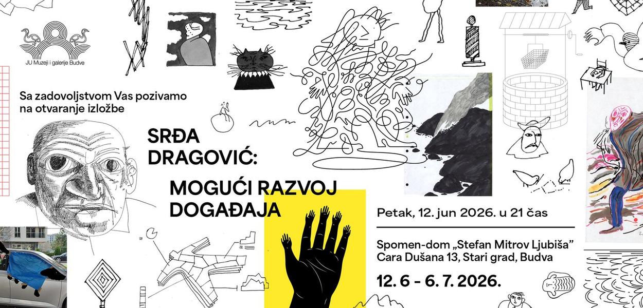 Fotografija uz vijest: Izložba „Mogući razvoj događaja” Srđe Dragovića u Spomen-domu „Stefan Mitrov Ljubiša”