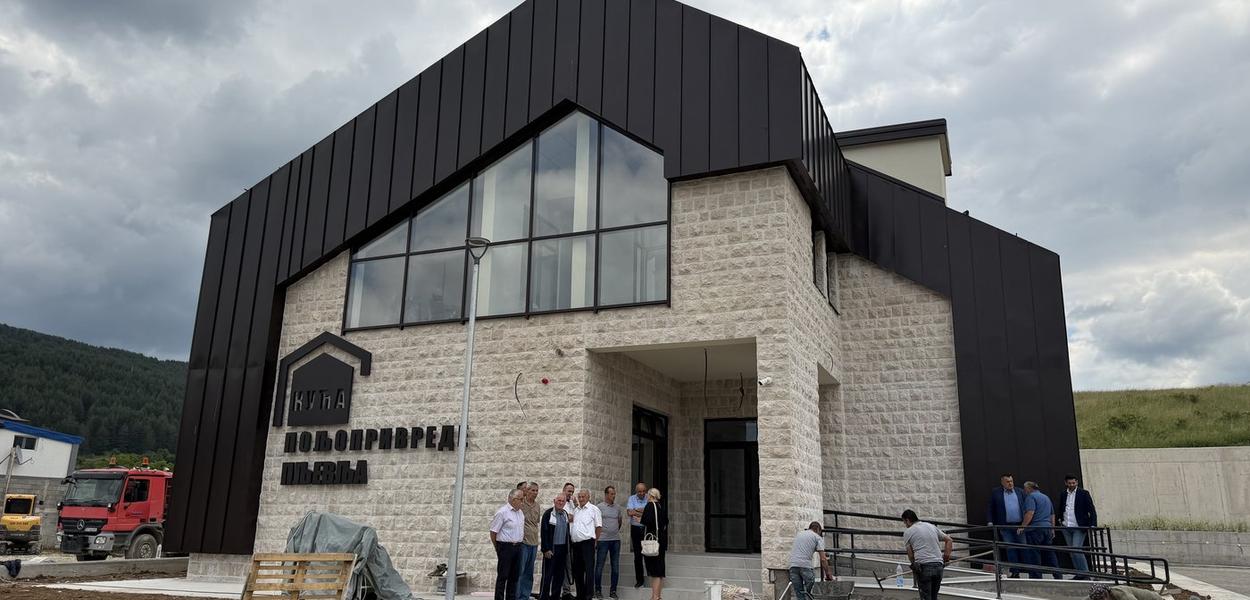 Fotografija uz vijest: Joković u Pljevljima: Kuća poljoprivrede ulazi u završnu fazu