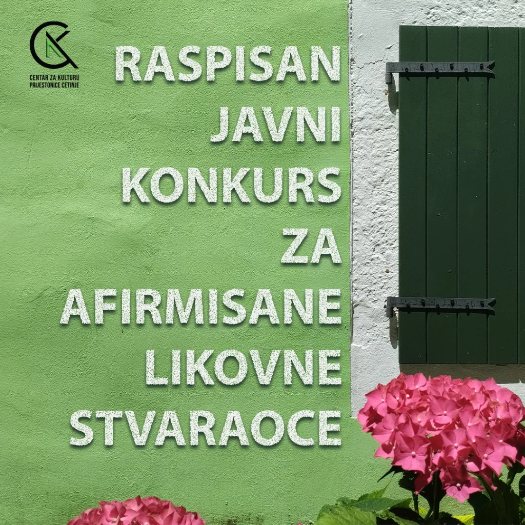 Fotografija uz vijest: JU Centar za kulturu Prijestonice raspisao konkurs za izložbeni program 2027. godine