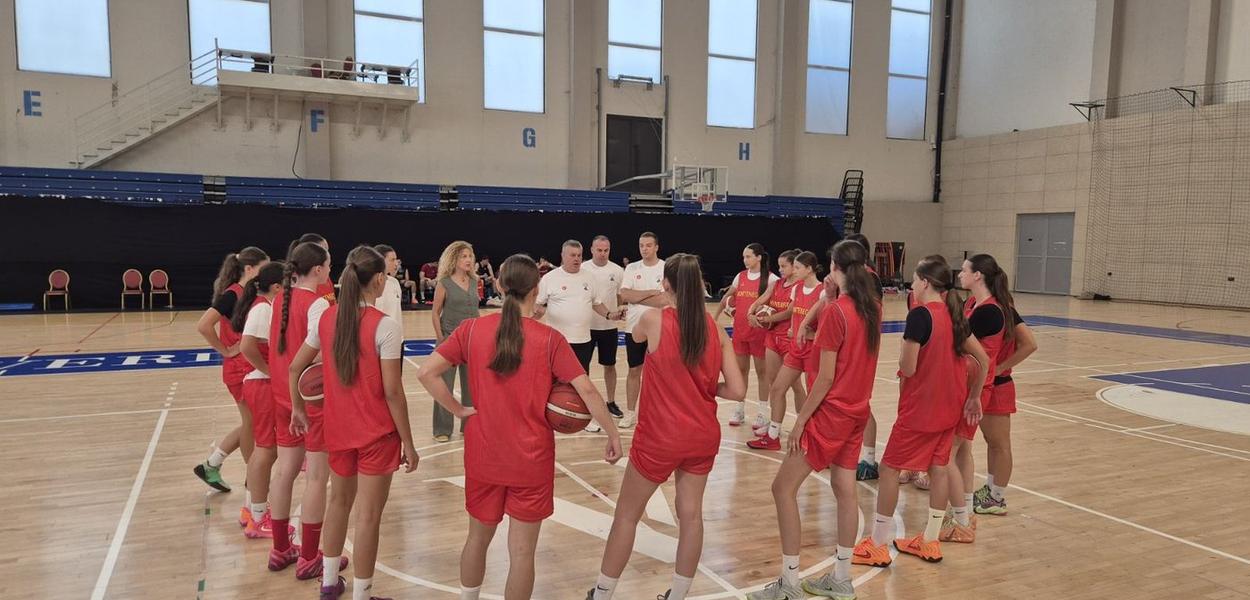 Fotografija uz vijest: Juniorke počele pripreme za Eurobasket A divizije