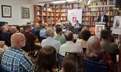 Fotografija uz vijest: Knjiga Radoja Pajovića o Pavlu Đurišiću predstavljena u Matici crnogorskoj: Zločinac koji je služio italijanskim i njemačkim fa...