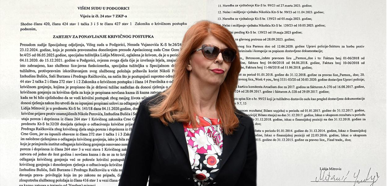 Fotografija uz vijest: Lidija Mitrović podnijela zahtjev za ponavljanje postupka uz nove dokaze