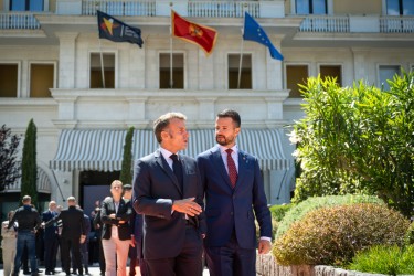 Fotografija uz vijest: Makron zahvalio Milatoviću: Francuska ostaje snažan partner Crne Gore na evropskom putu