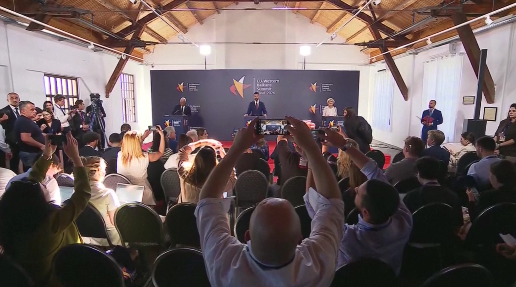 Fotografija uz vijest: Milatović: EU membership by 2028 is achievable; Costa: We are counting the days until the next enlargement; Von der Leyen: It i...