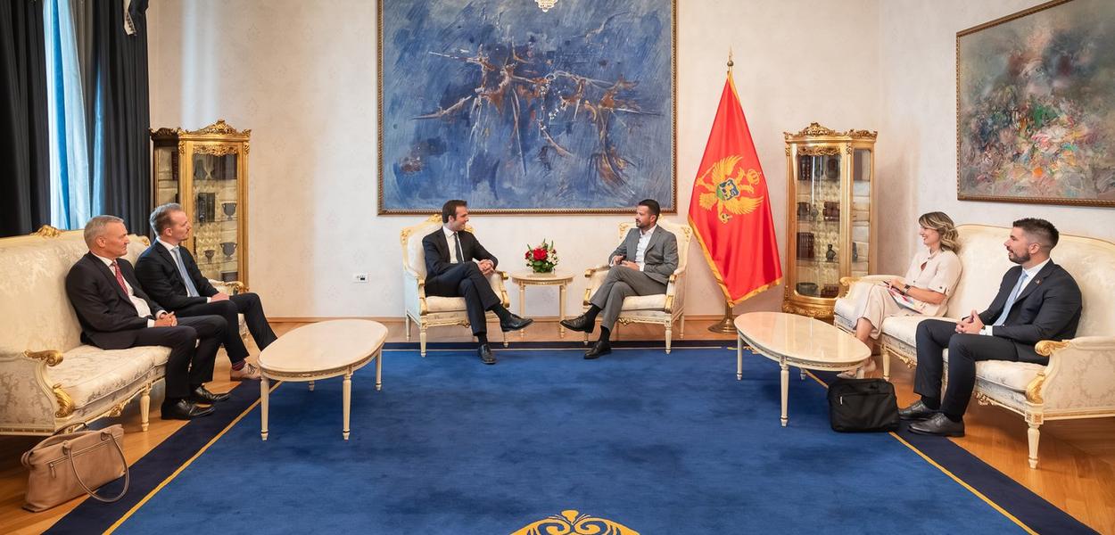 Fotografija uz vijest: Milatović: Podrška Nizozemske ključna u završnoj fazi evropskog puta Crne Gore