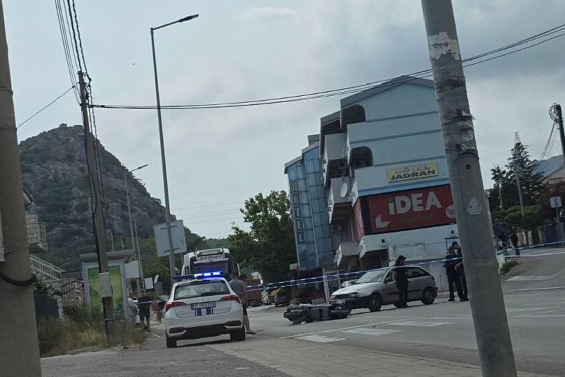 Fotografija uz vijest: Motociklista povrijeđen u saobraćajnoj nezgodi kod Sutomora