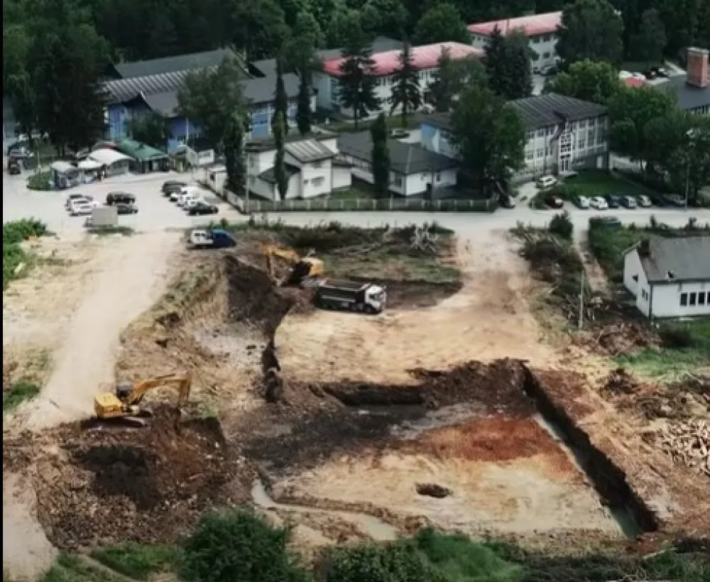 Fotografija uz vijest: Počela izgradnja prve opšte bolnice u Pljevljima nakon 50 godina