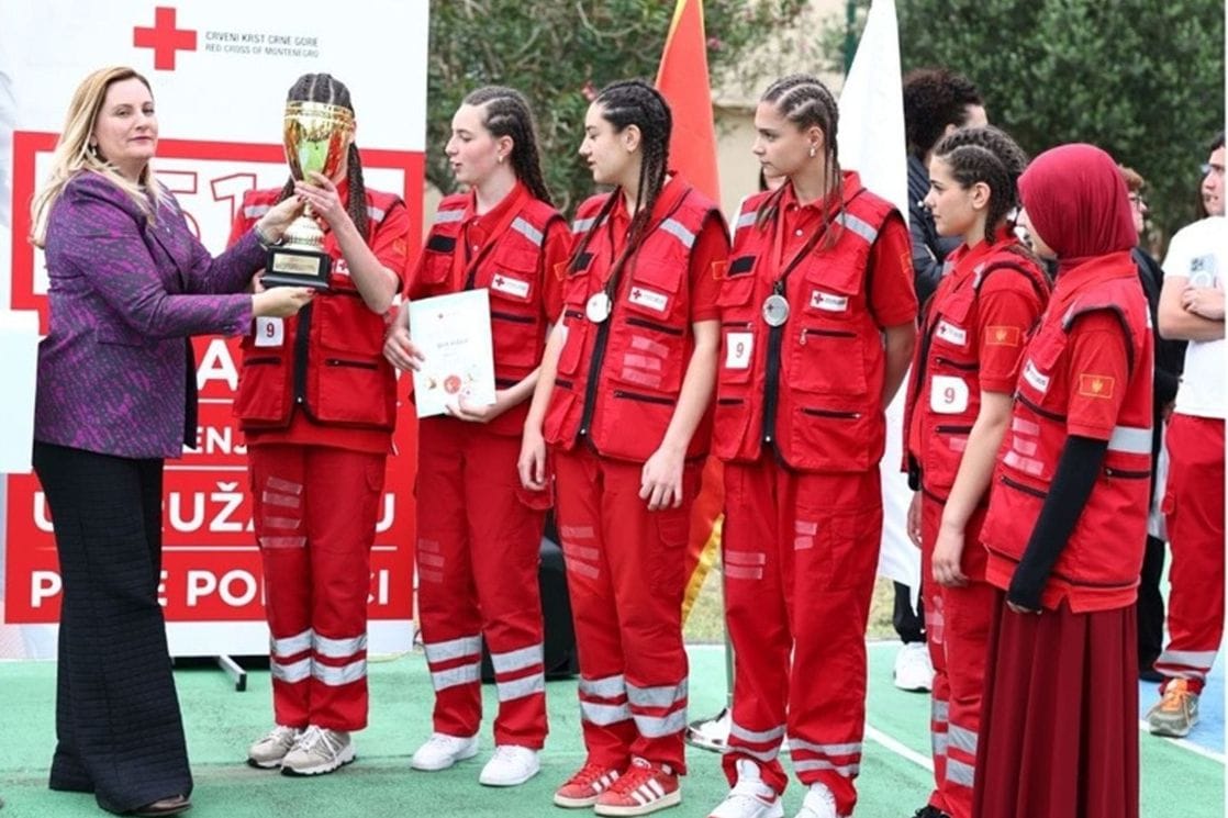 Fotografija uz vijest: Podgorica i Rožaje najbolji na Državnom takmičenju u pružanju prve pomoći